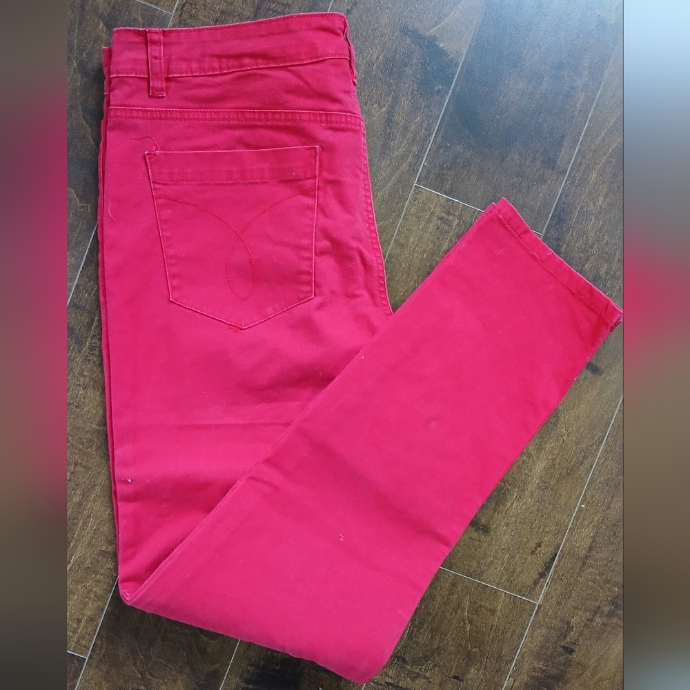 Women's Red Jeans